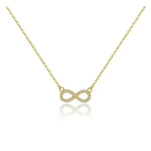 Colar Feminino Infinito em Prata 925 - Melborny