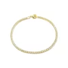 Pulseira Feminina Riviera de Prata 925 com Zircônias - Melborny